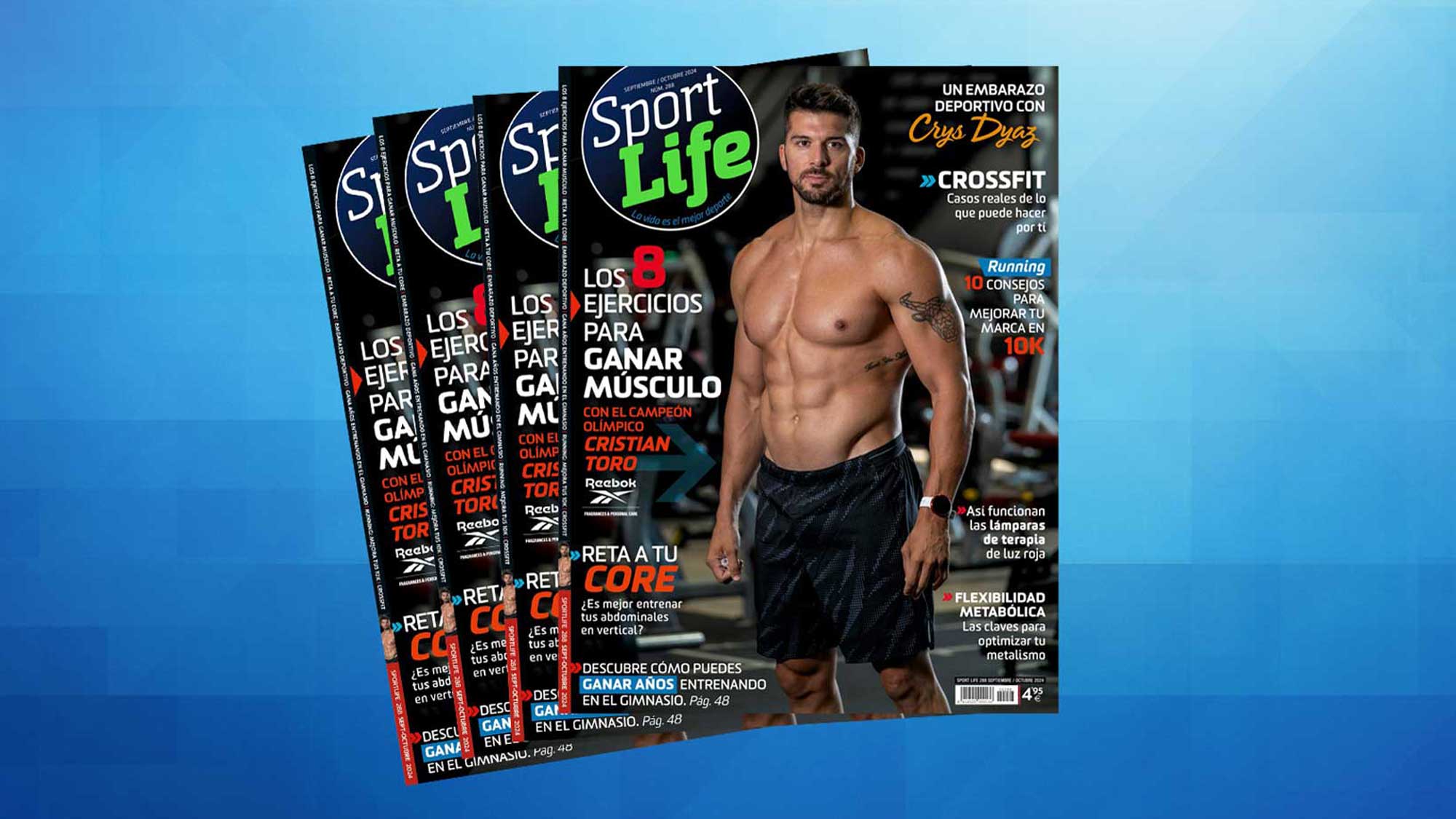 Cristian Toro protagoniza la portada de la edición 288 de Sport Life