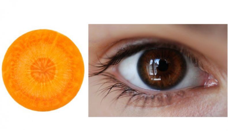 zanahoria y ojos zanahoria y ojos