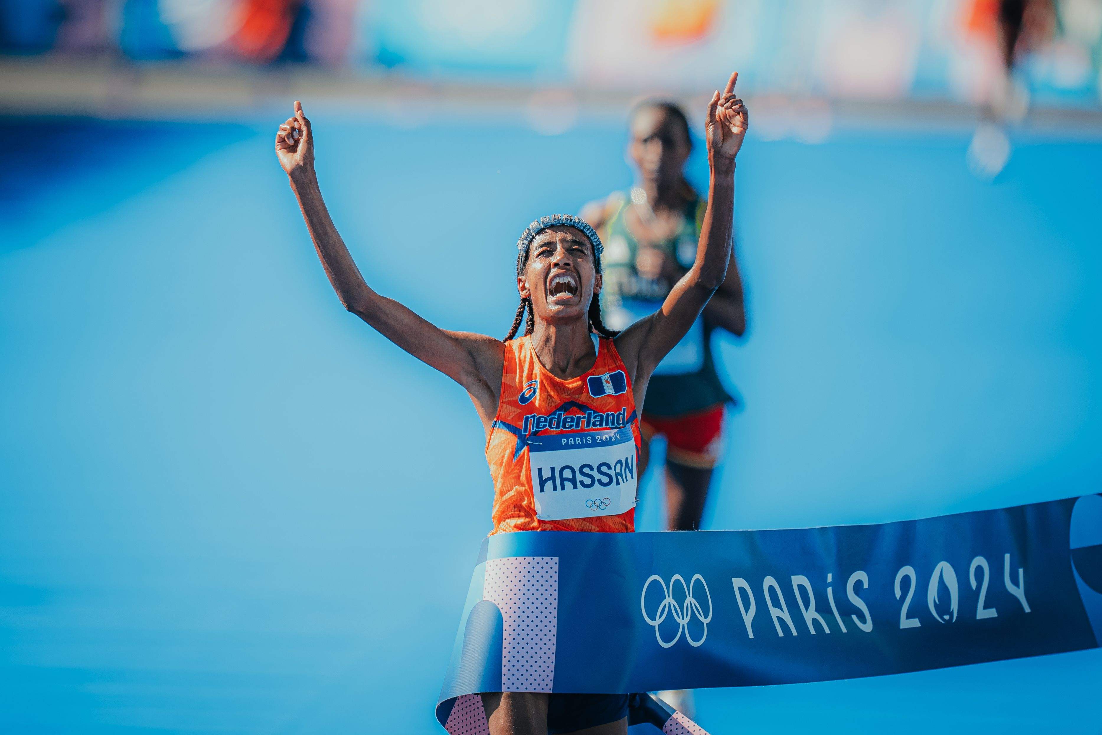 El maratón femenino fue 'la carrera' de los Juegos de París y en ella venció Sifan Hassan, una mujer que no teme a los desafíos. VSM PHOTOEVENTS.