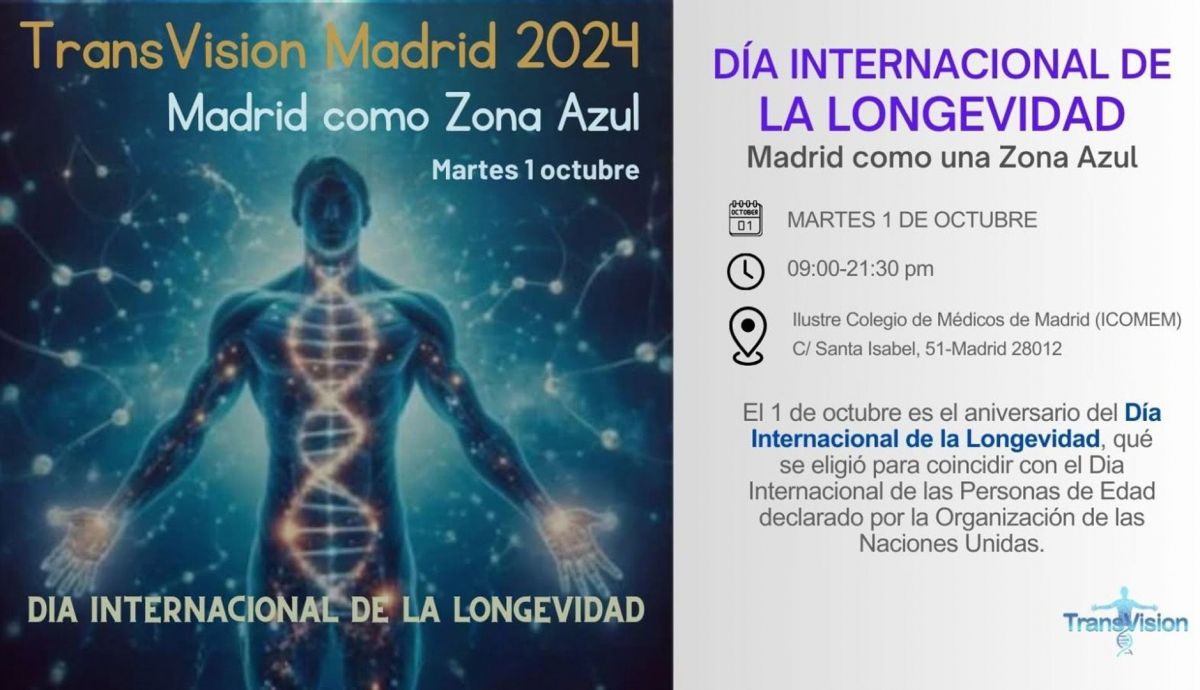 Dia Internacional de la Longevidad. Madrid 1 de octubre de 2024 Dia Internacional de la Longevidad. Madrid 1 de octubre de 2024