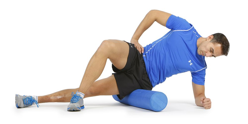 Autoestiramiento profundo con roller foam Autoestiramiento profundo con roller foam