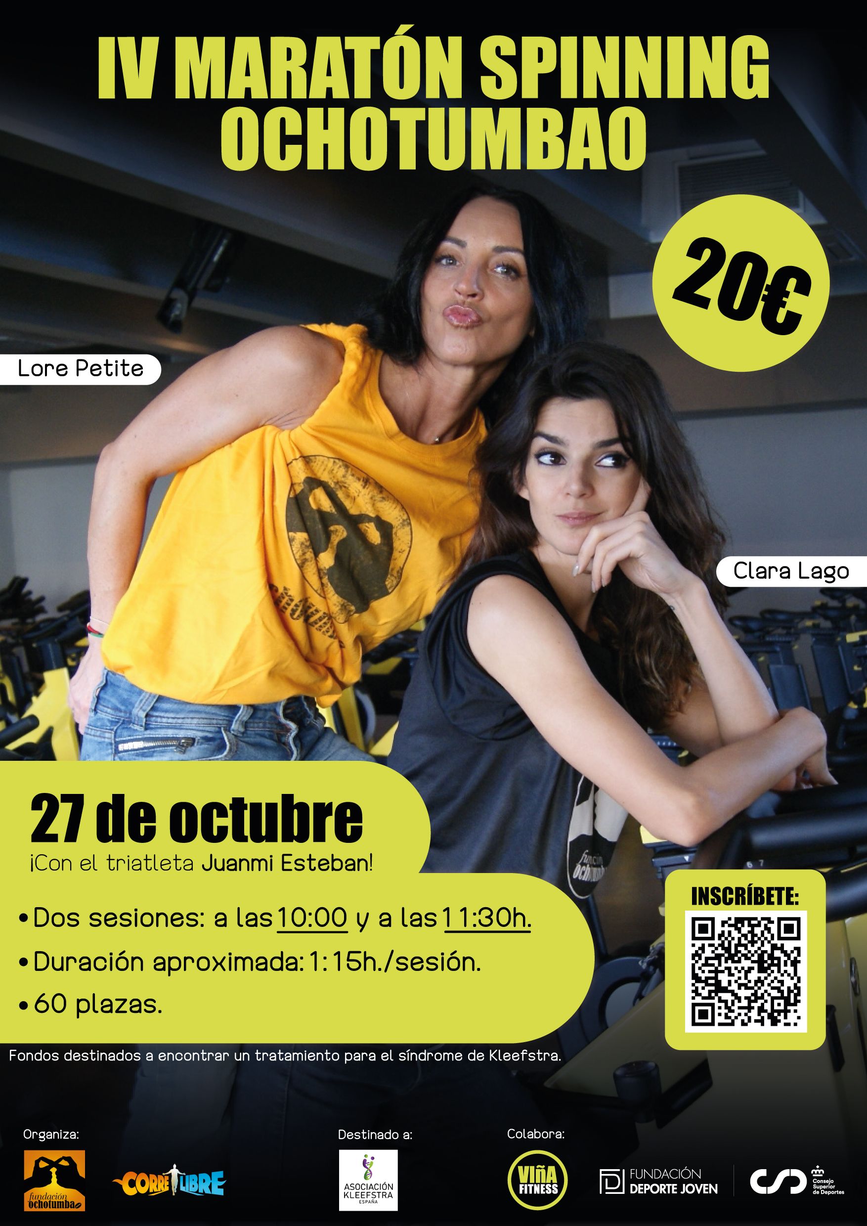 VINA FITNESS IV MARATON SPINNING OCHOTUMBAO V8 VL
