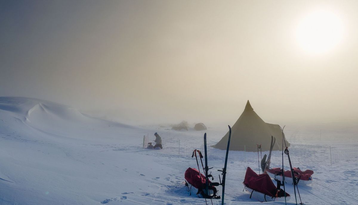 En el infinito desierto blanco. Polar Bear Expedition. Foto de Javier Marven.