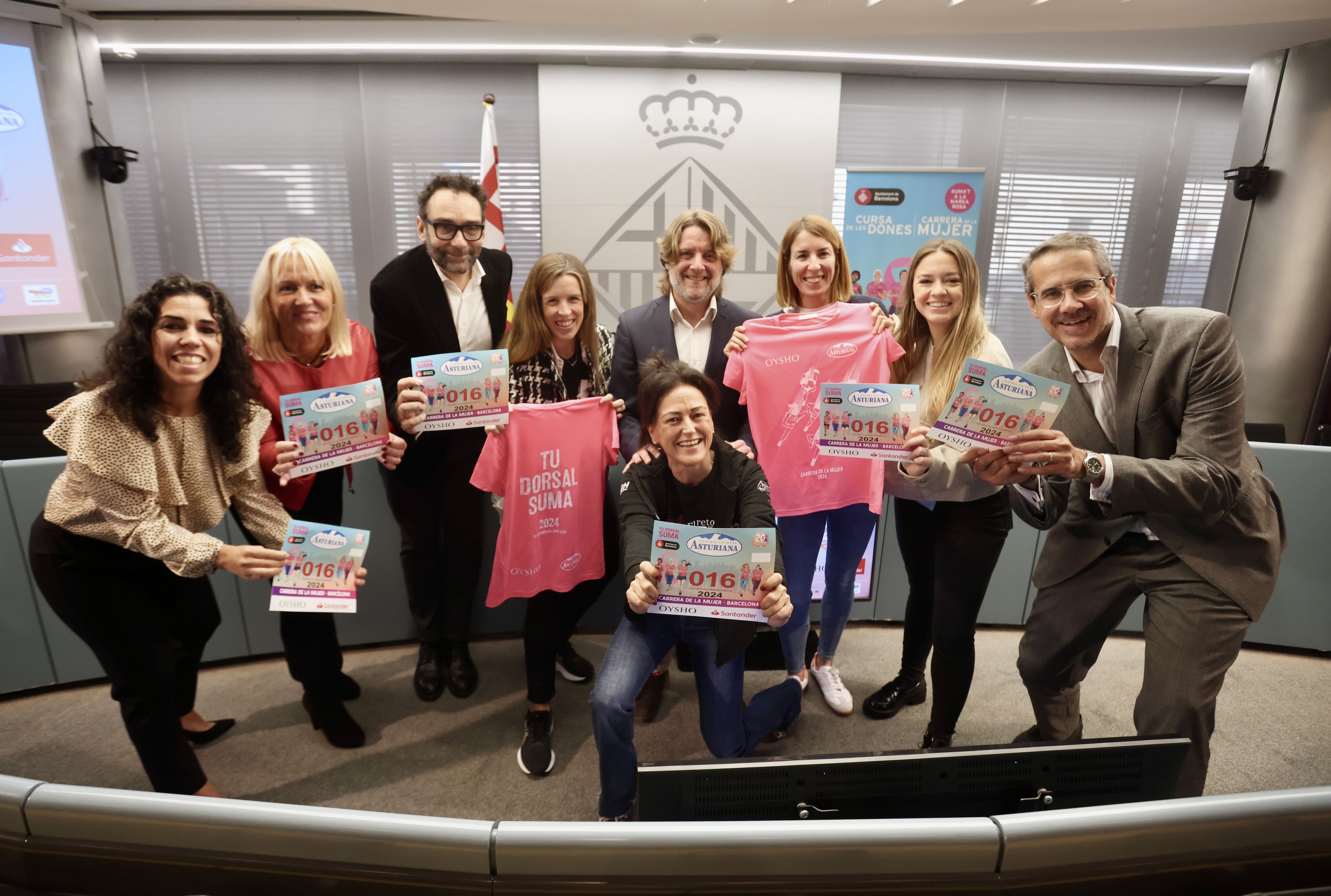 Presentación oficial de la Carrera de la Mujer de Barcelona 2024