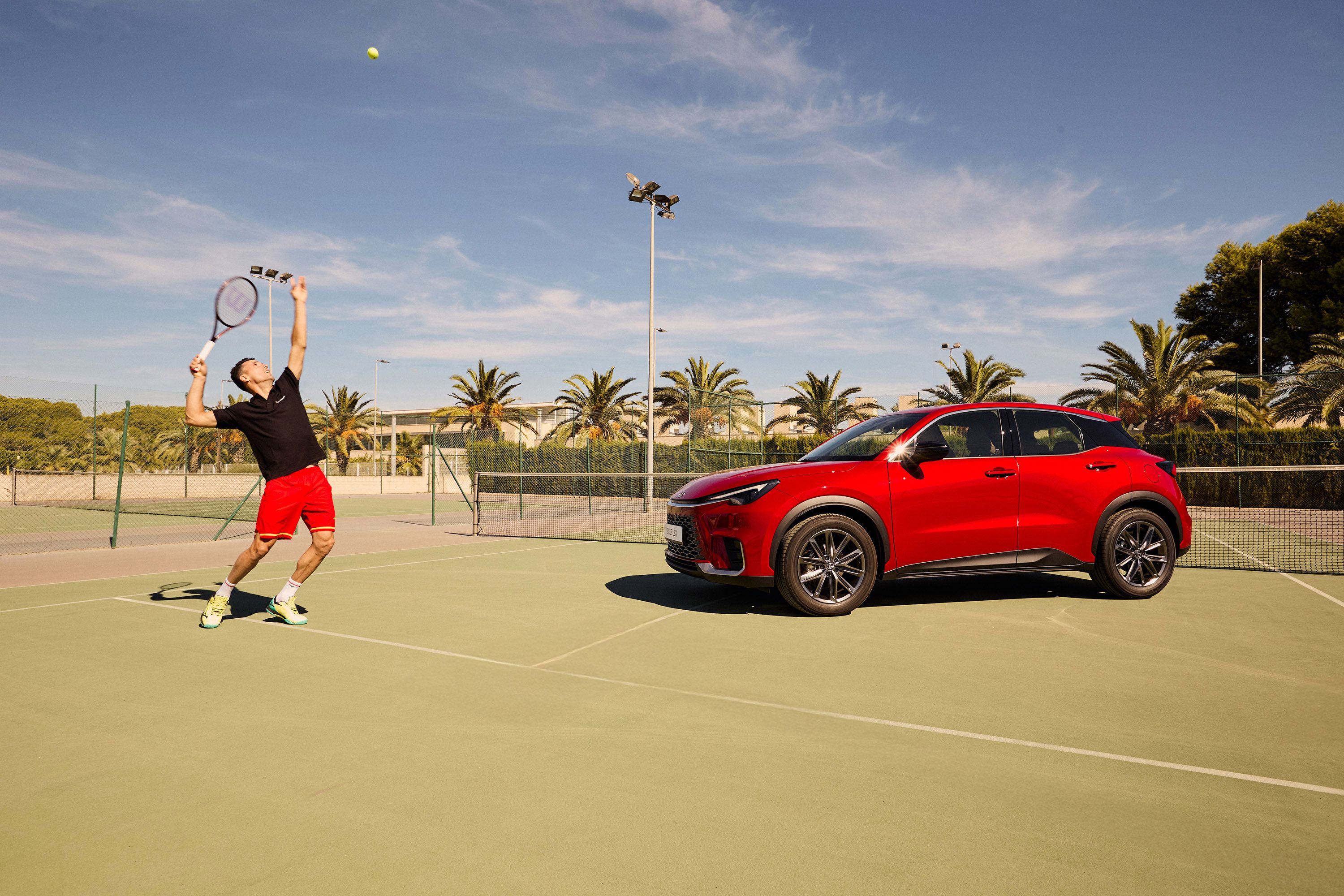 Lexus apoya en Málaga la celebración de la Copa Davis 2024