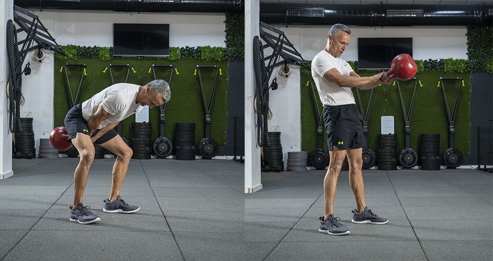 Swing con kettlebell Swing con kettlebell