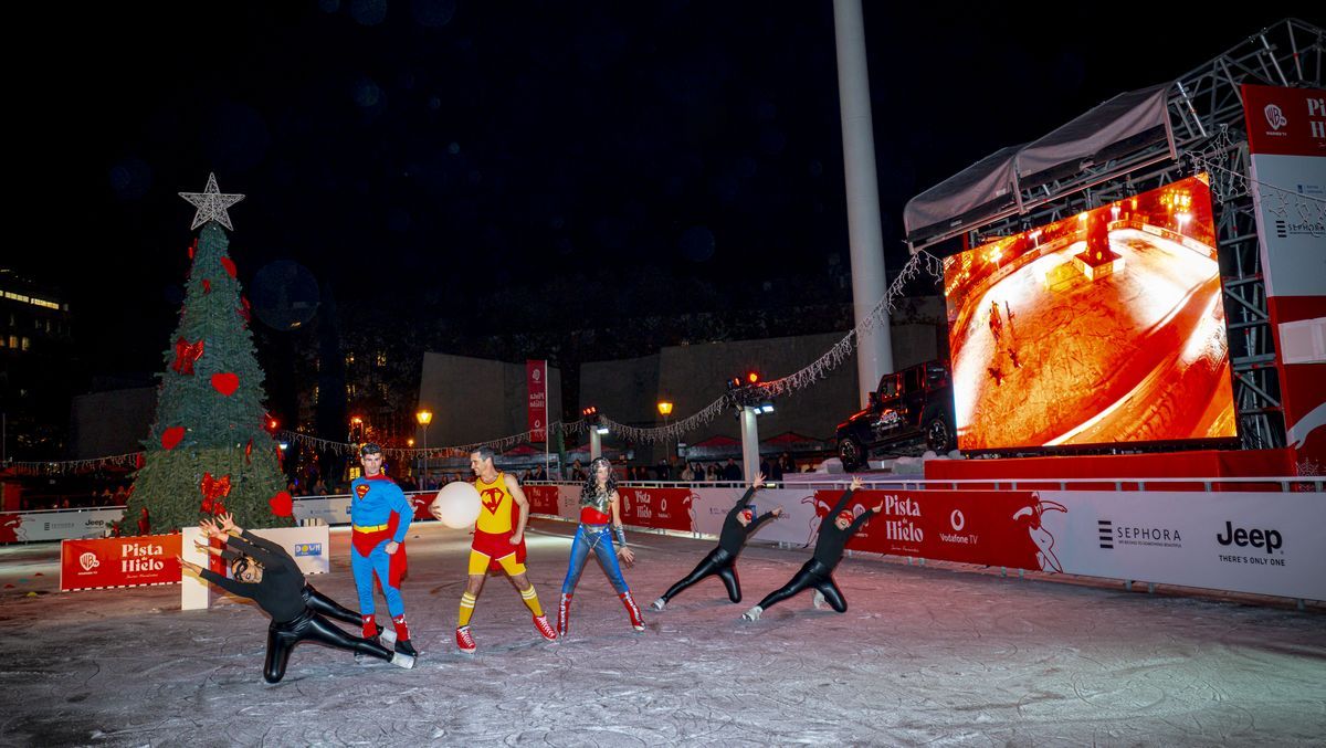Mañana se abre la pista de hielo "Javier Fernández" de la Plaza de Colón de Madrid