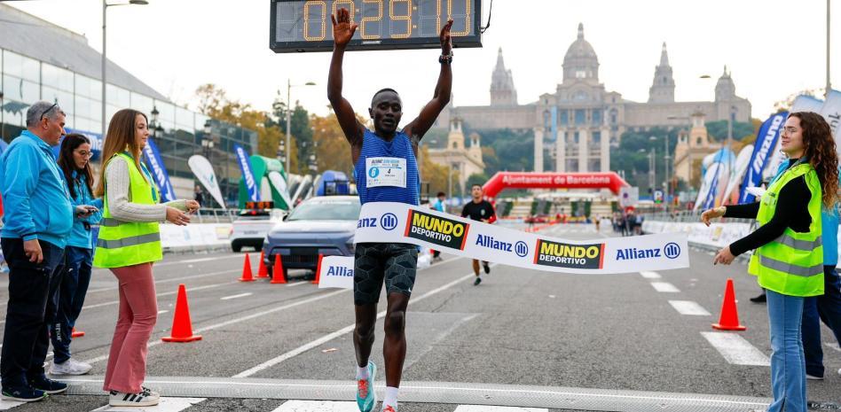 Ezekiel Letaya, ganador de la 101 Jean Bouin