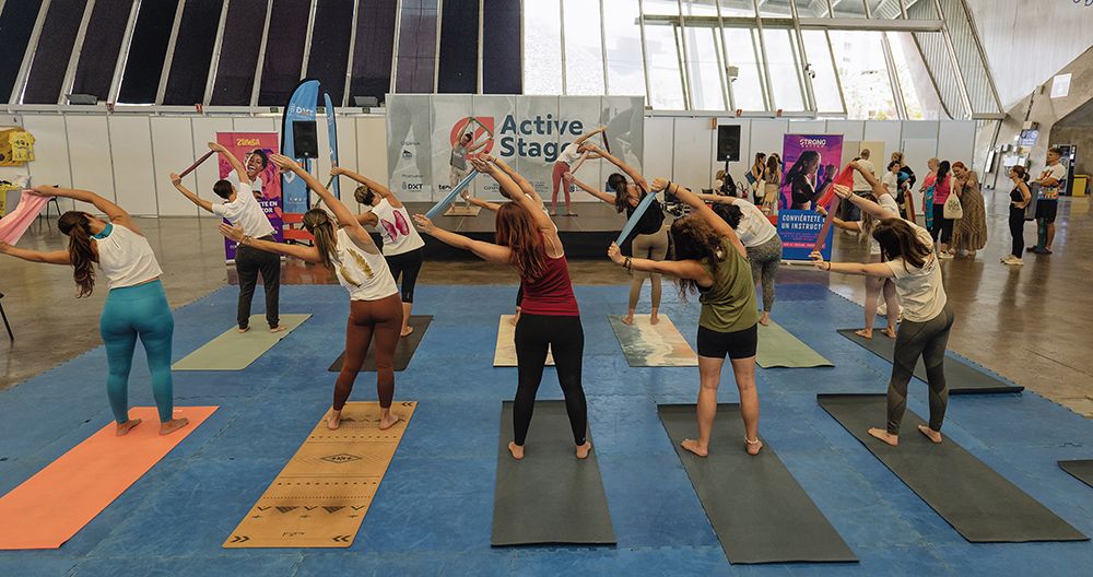 Active Stage Práctica de Mindfulbody Sport Summit 2023