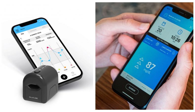 Glucube, “el primer glucómetro que mide la glucosa sin ser invasivo”.