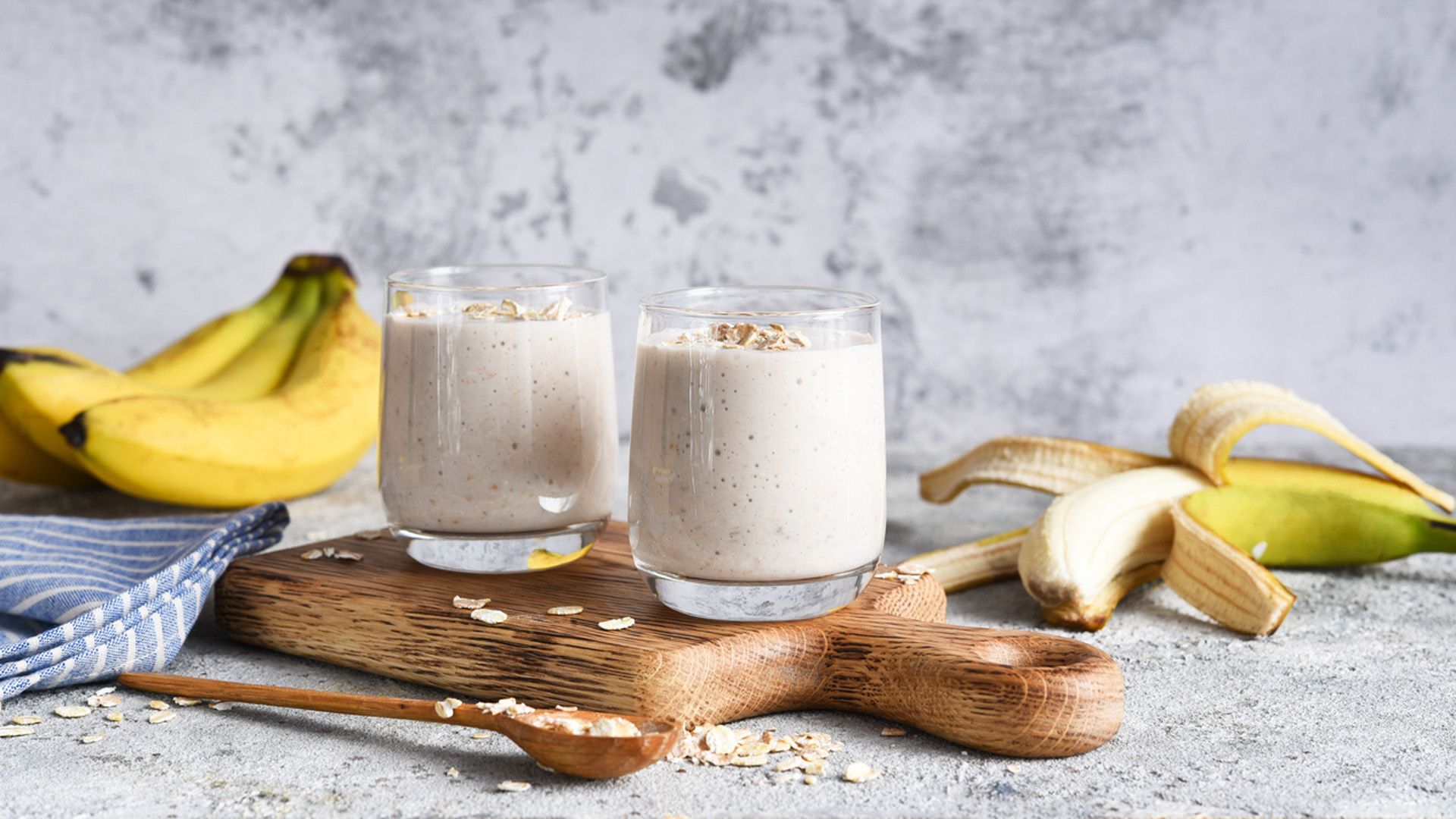 Receta de batido de fenogreco y plátano para ganar masa muscular