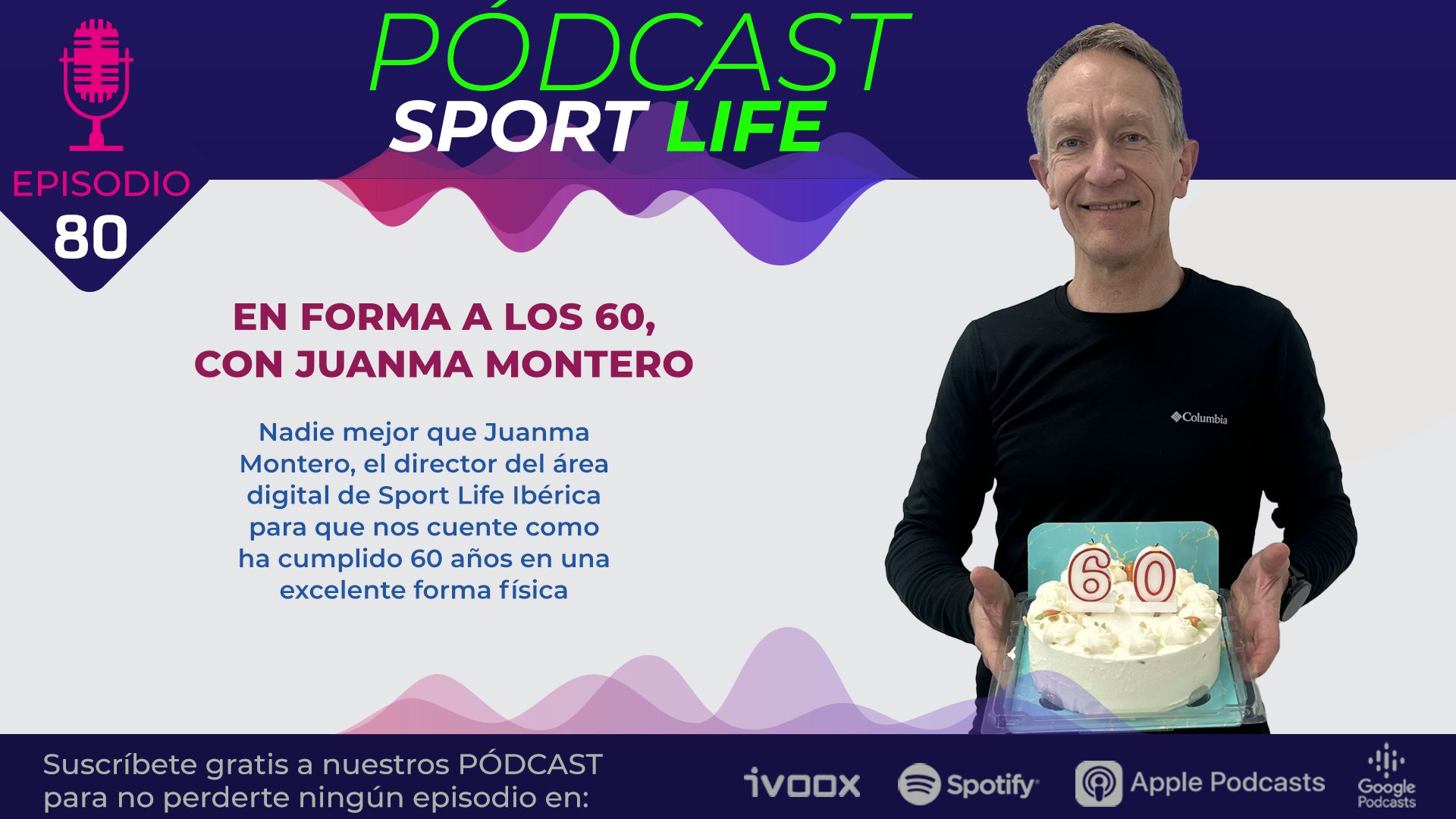 ¡Más en forma a los 60 años! Un podcast con el caso real del gran Juanma Montero