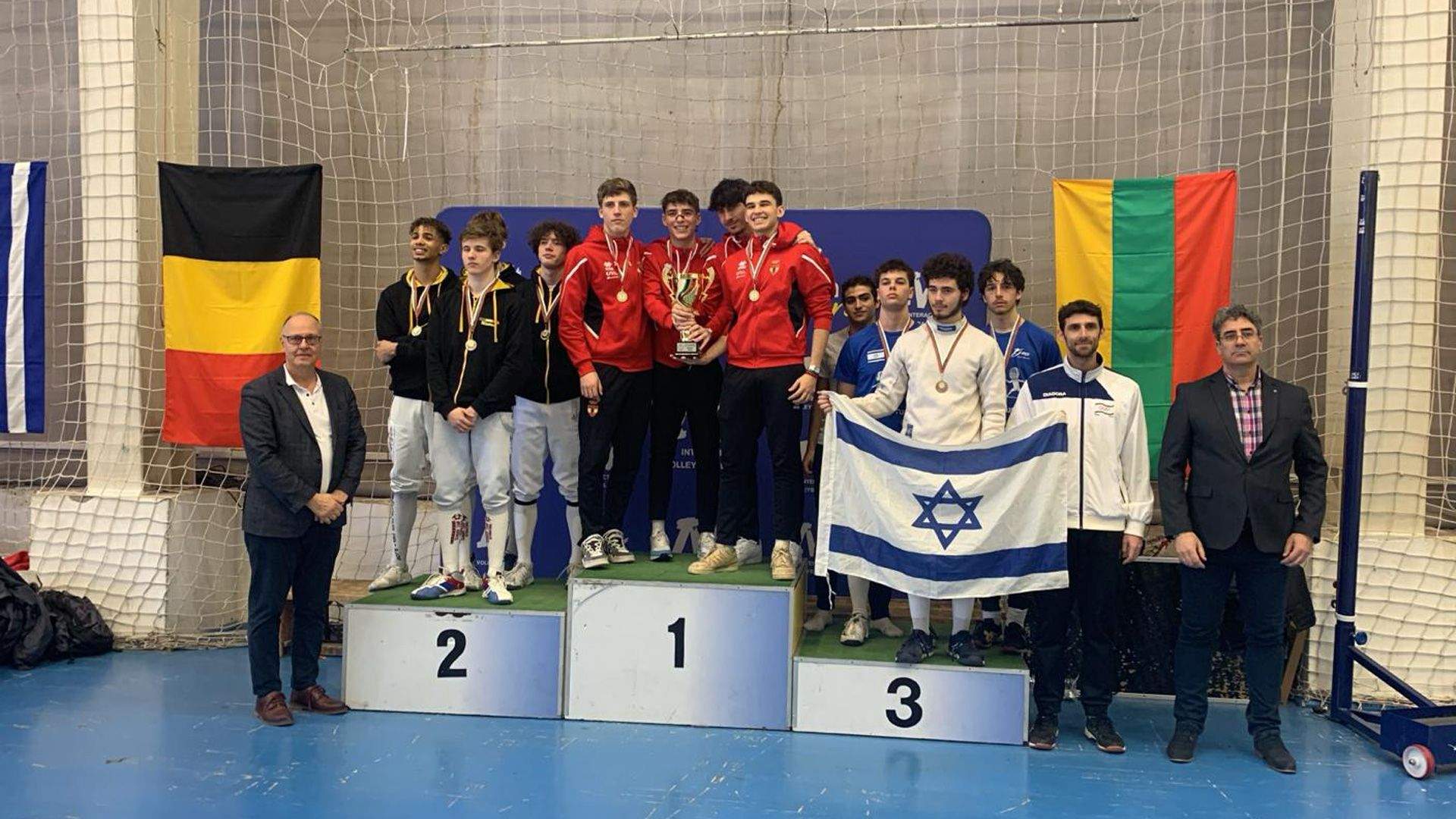 Podio de oro para España en la competición del circuito europeo Sub23 de esgrima de Sofía Podio de oro para España en la competición del circuito europeo Sub23 de esgrima de Sofía