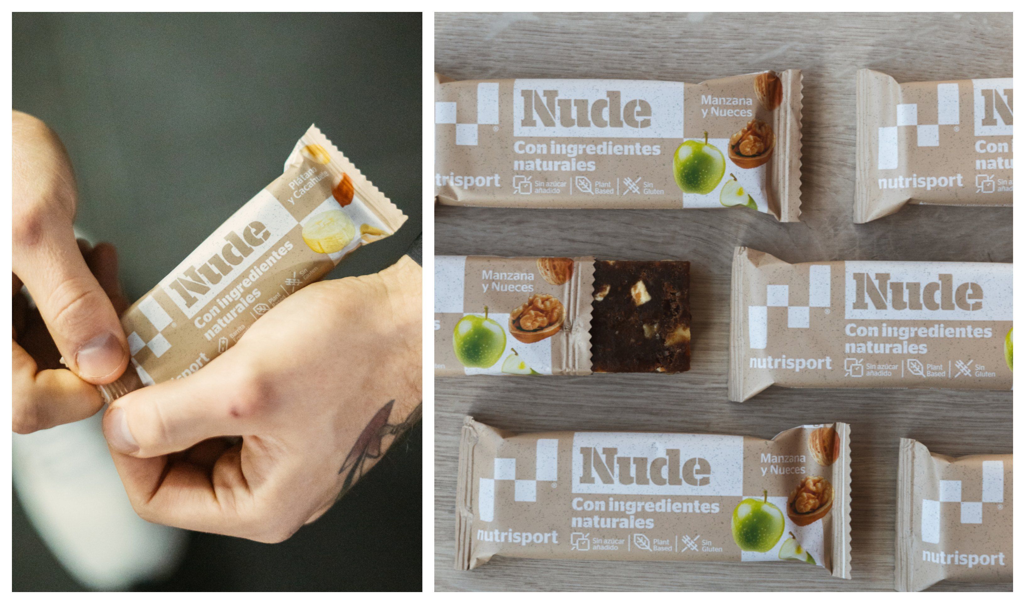 Así es la nueva barrita con ingredientes naturales de Nutrisport