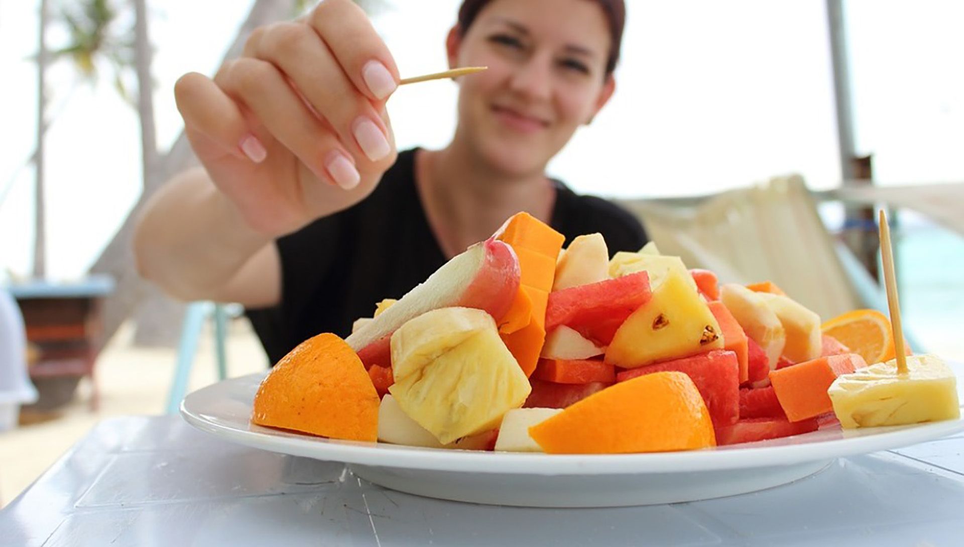 La mejor hora para comer la fruta