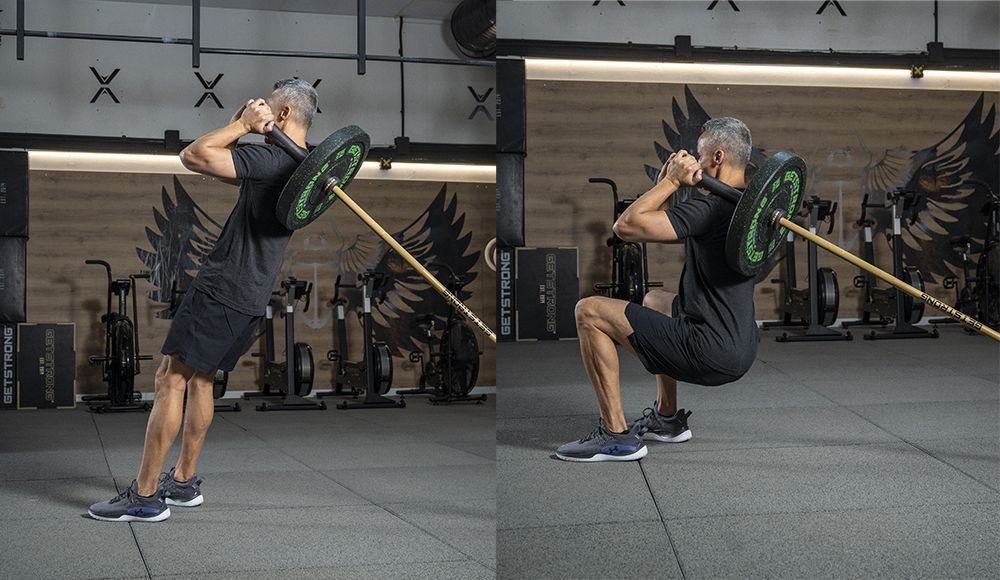 SQUAT LANDMINE JACA