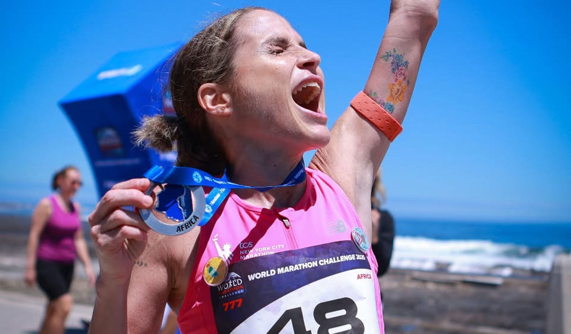 Verdeliss eufórica tras ganar el maratón en Ciudad del Cabo