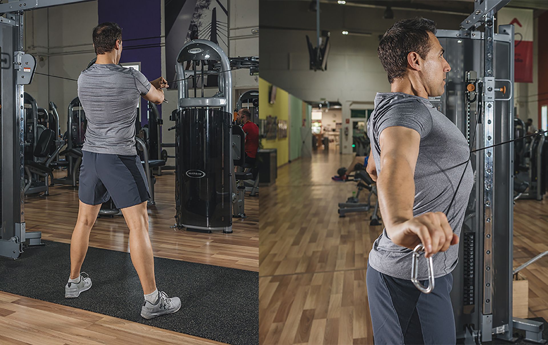 Antichepa en el gimnasio