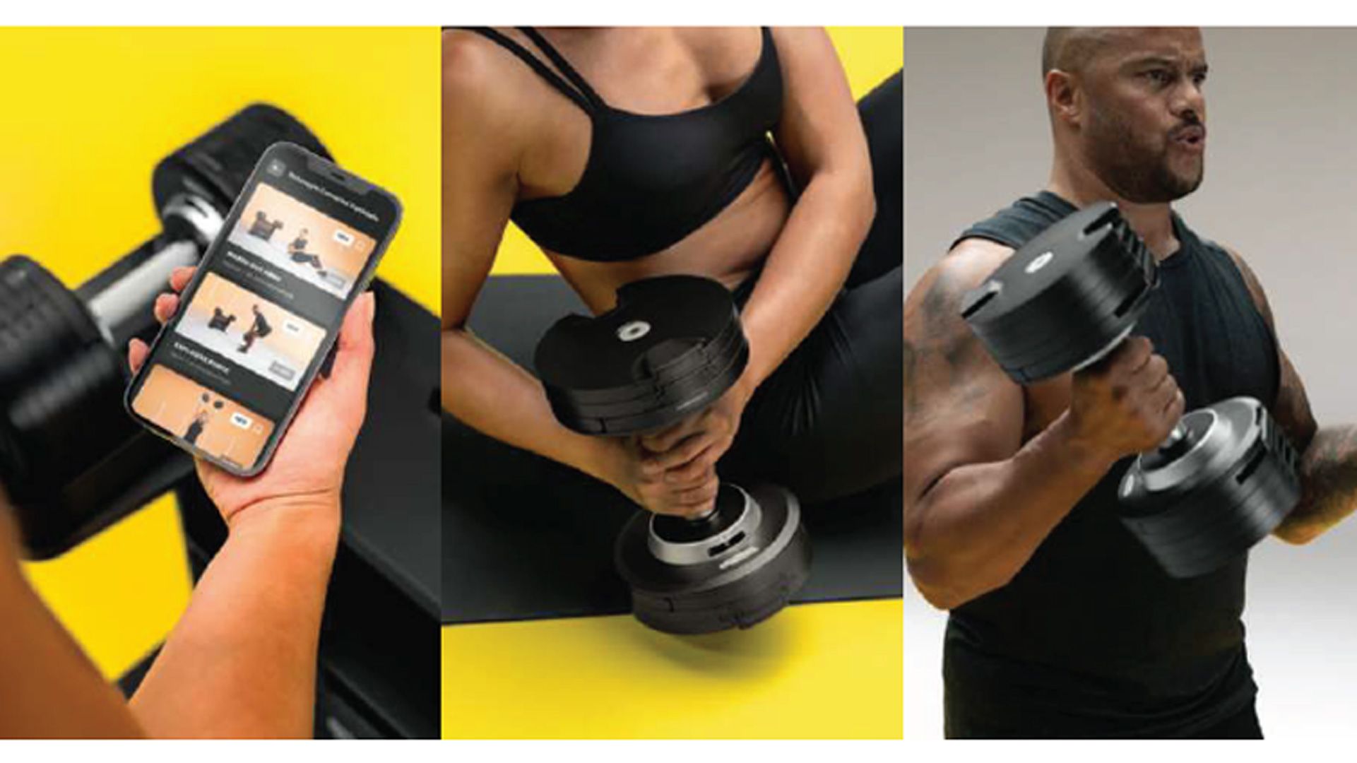 Llegan las mancuernas con IA: Technogym Connected Dumbbells
