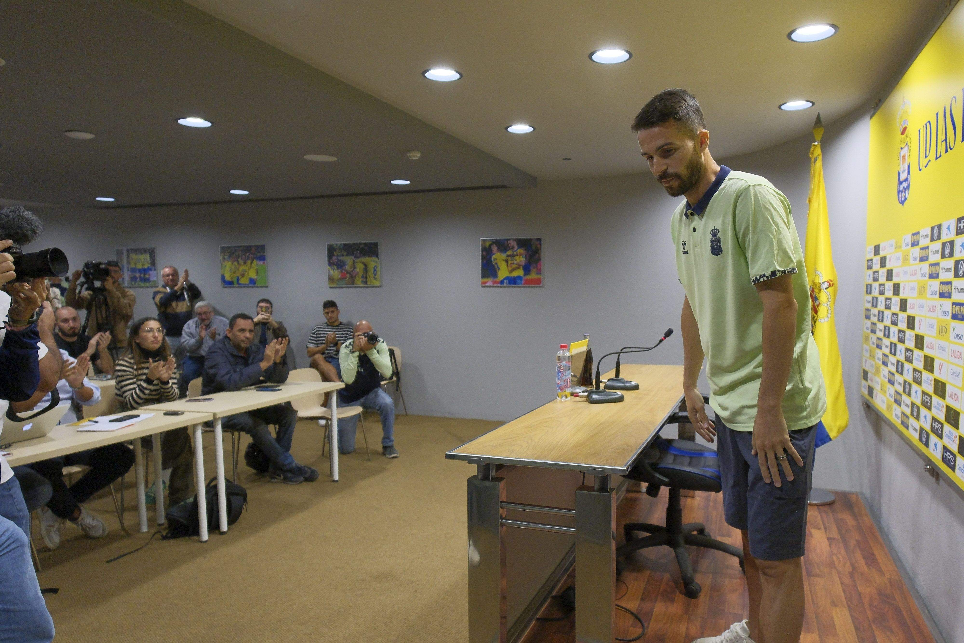 Kirian Rodríguez, capitán de Las Palmas