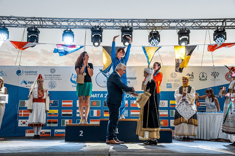 Isabel Sánchez Arán Podio Kalamata 2024 Isabel Sánchez Arán Podio Kalamata 2024