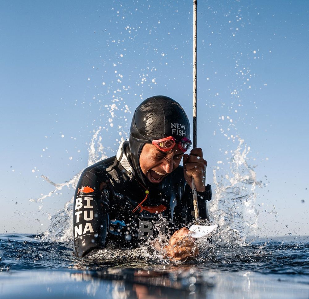 Isabel Sánchez Arán, campeona de apnea Isabel Sánchez Arán, campeona de apnea
