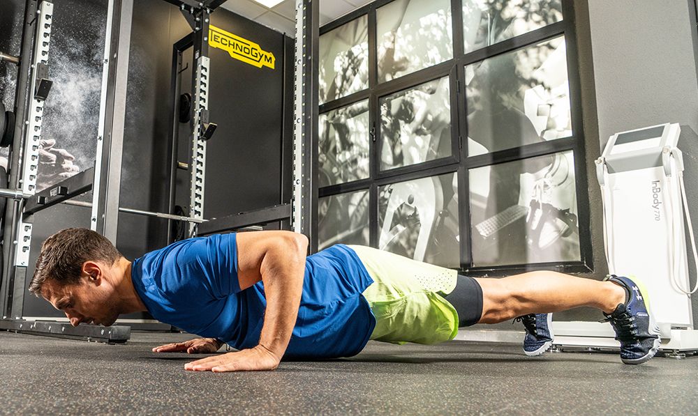 Flexiones en el suelo