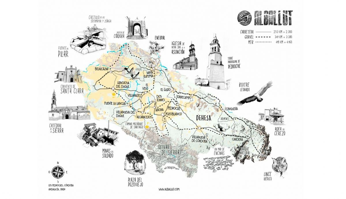 Mapa Ruta AL BALLUT