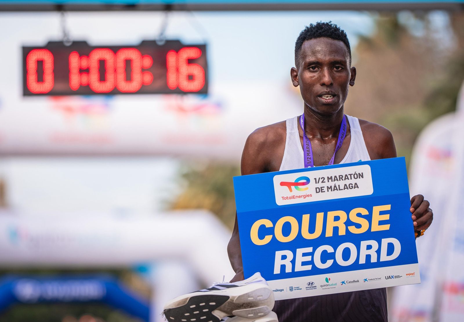 Impresionante hazaña del TotalEnergies Medio Maratón de Málaga 2025