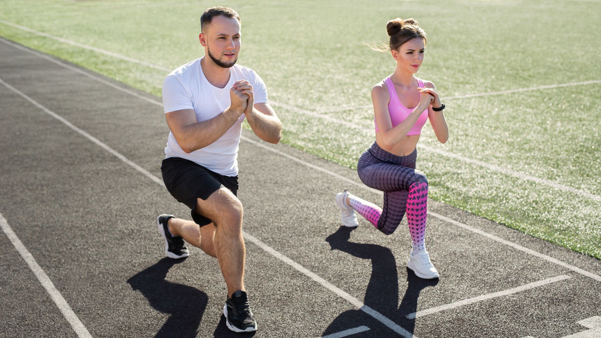 Rutina de fuerza para corredores. 7 ejercicios imprescindibles. Zancada lateral