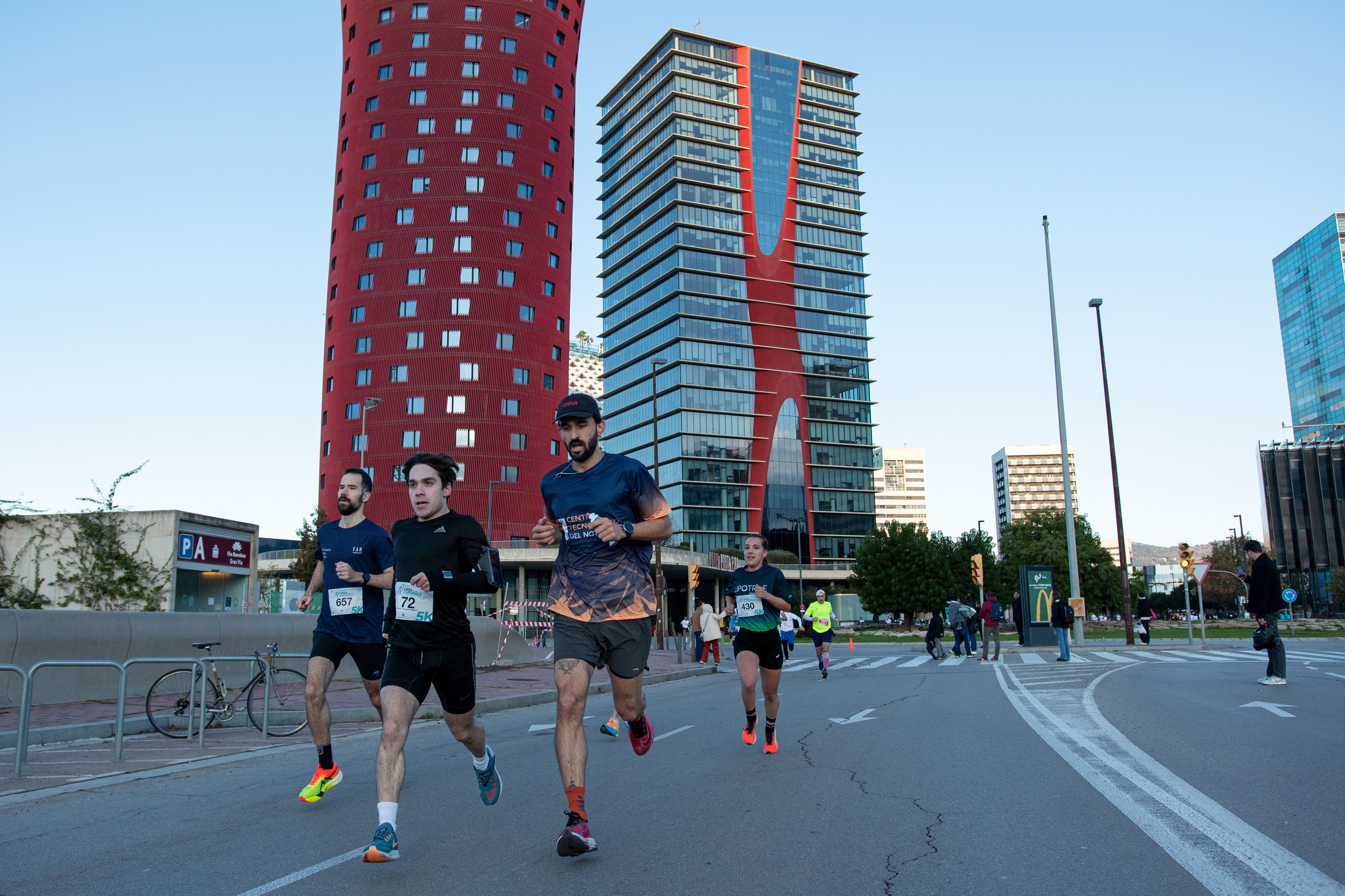 Más de 2000 corredores participaron en la última edición de la Cursa de les Empreses de Barcelona