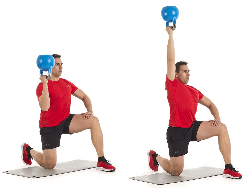 Press bottom up