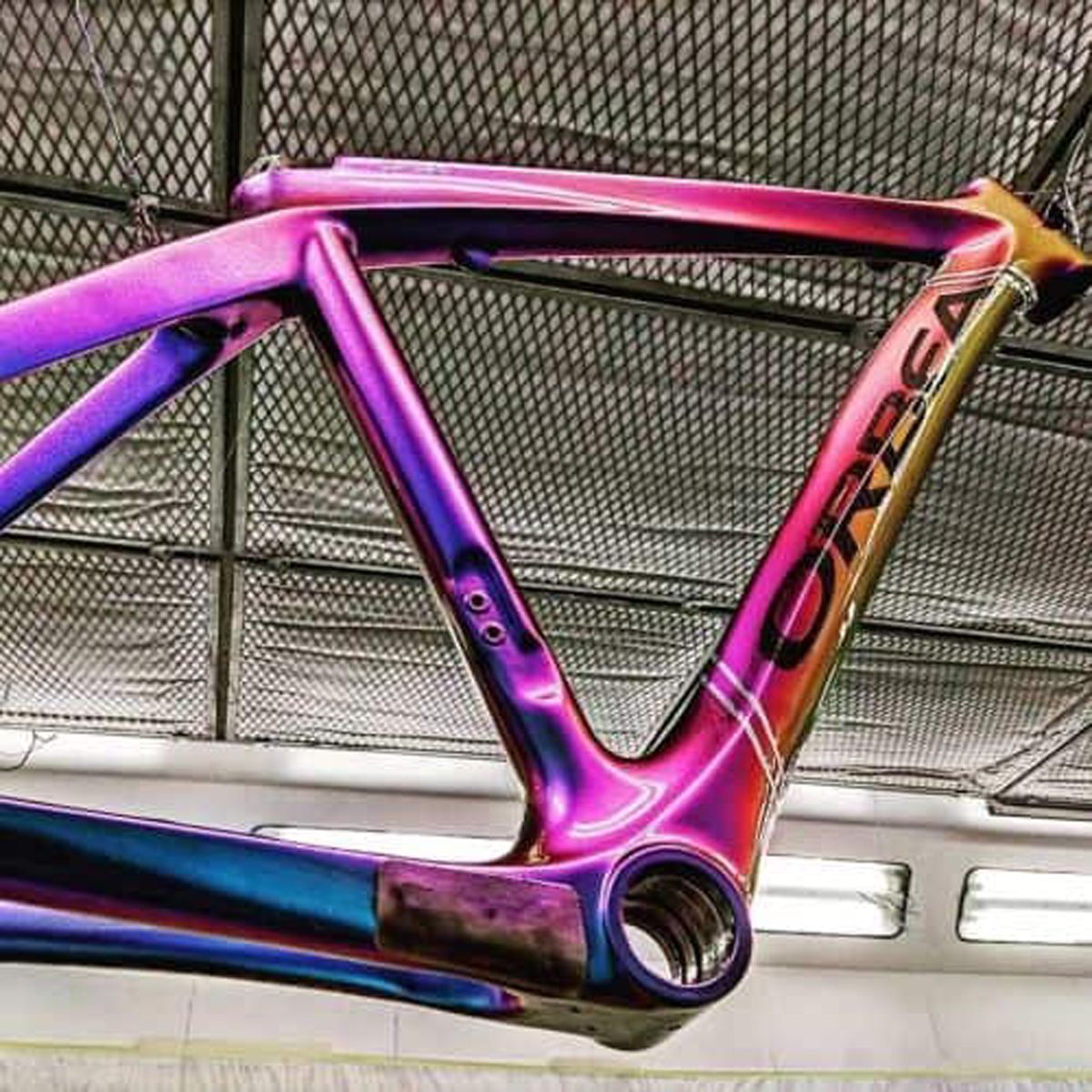 Pintura bicicleta efecto especial 