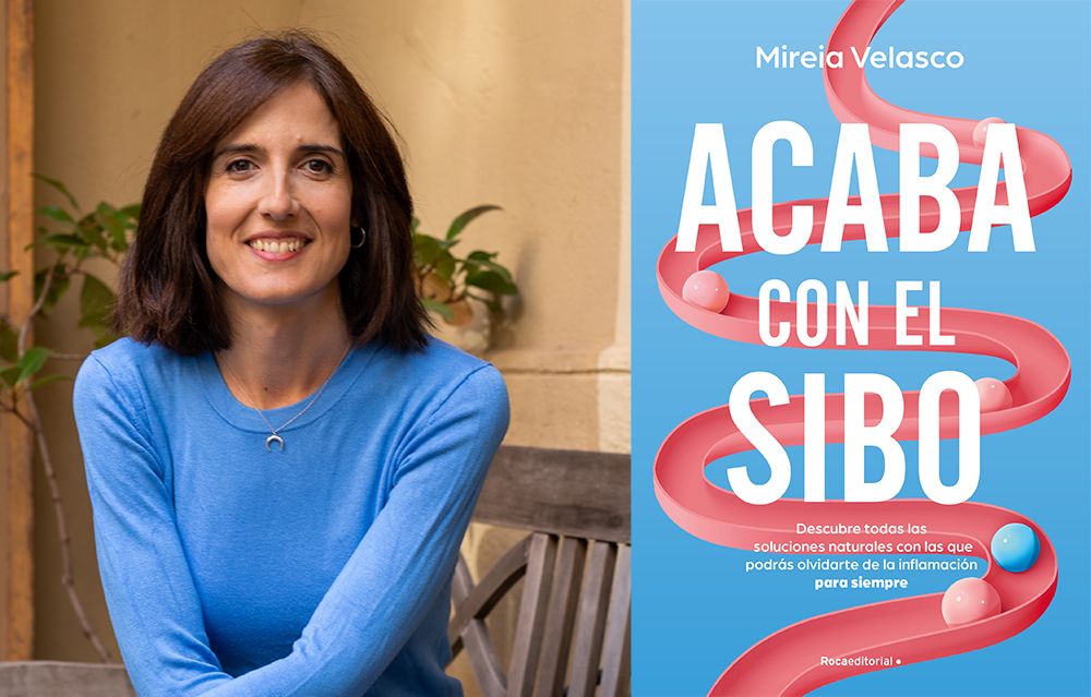 Mireia Velasco autora del libro Acaba con el SIBO Mireia Velasco autora del libro Acaba con el SIBO