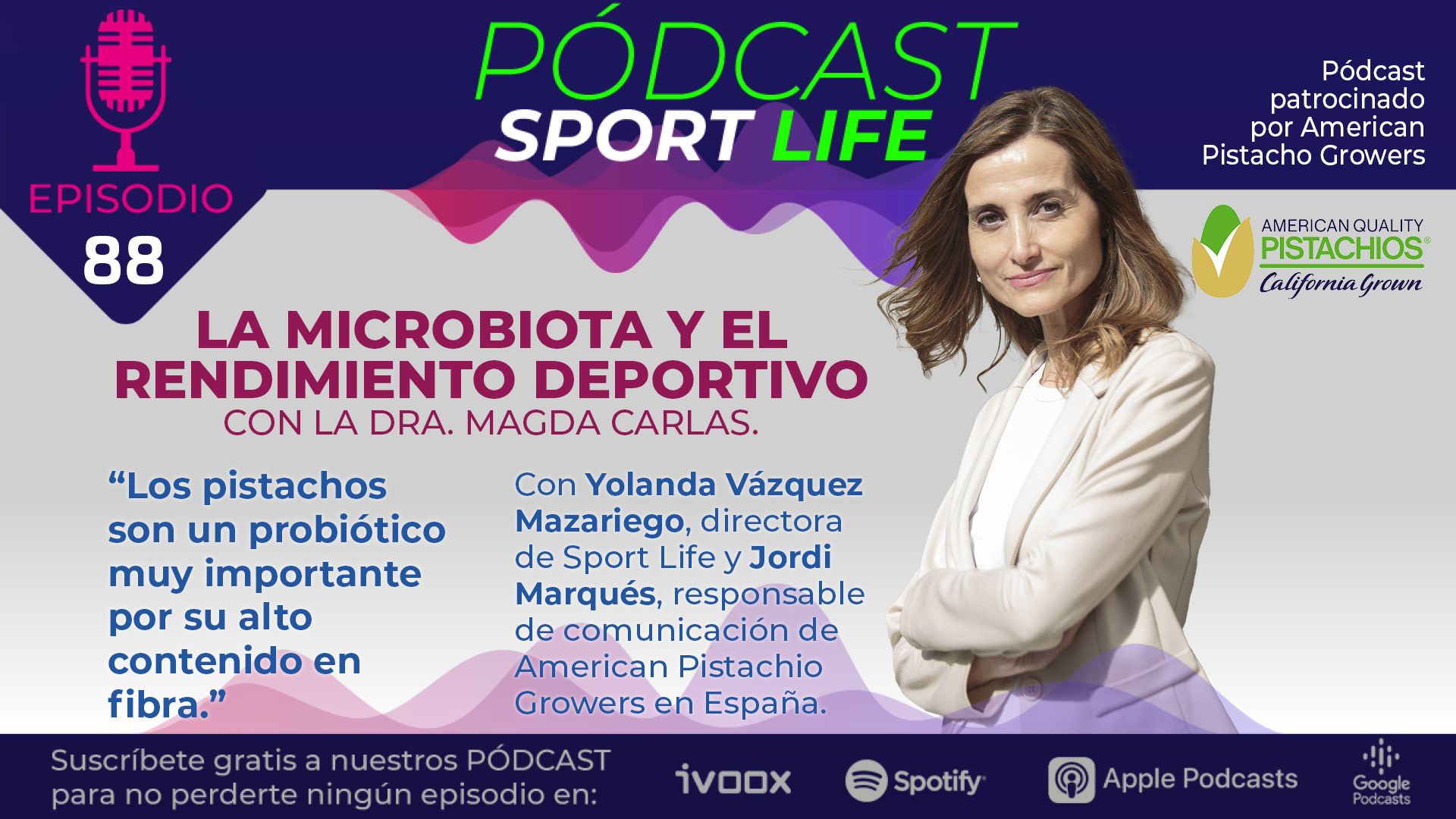 Microbiota y Deporte con la Dra. Magda Carlas