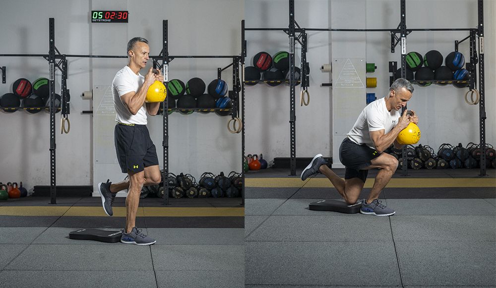 SQUAT SKATER KETTLEBELL SQUAT SKATER KETTLEBELL