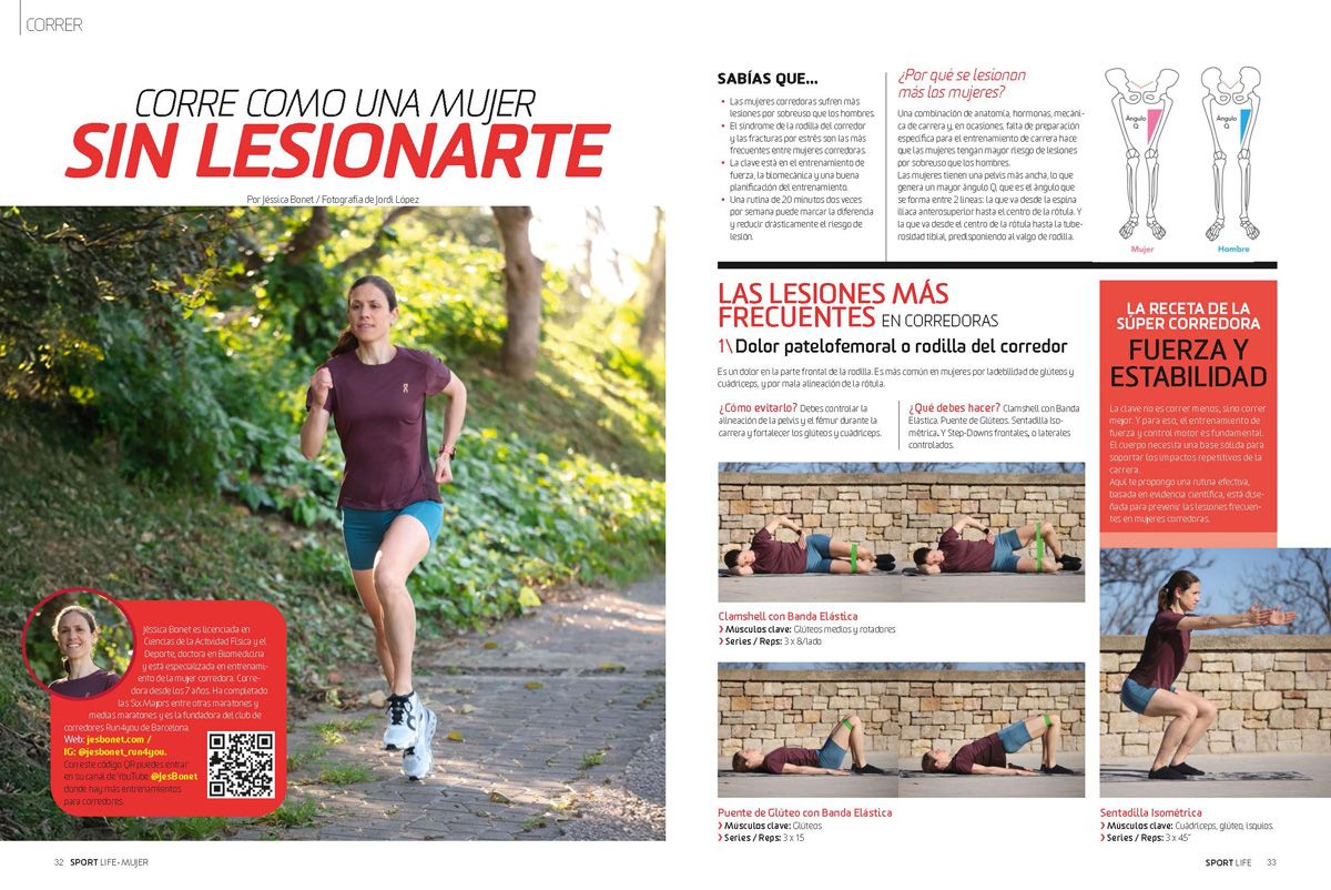 Páginas desdeSPORTLIFE MUJER 23 zinio 4 Página 1