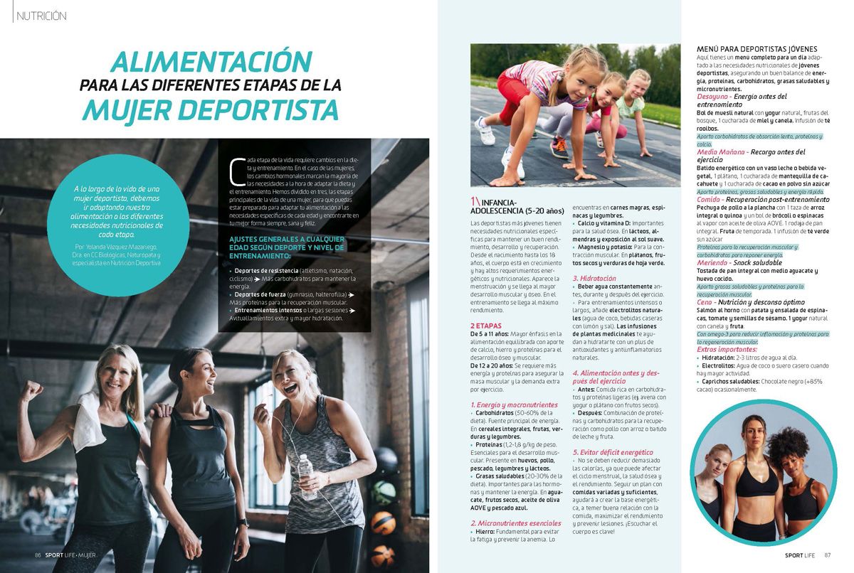 Páginas desdeSPORTLIFE MUJER 23 zinio 15 Página 1