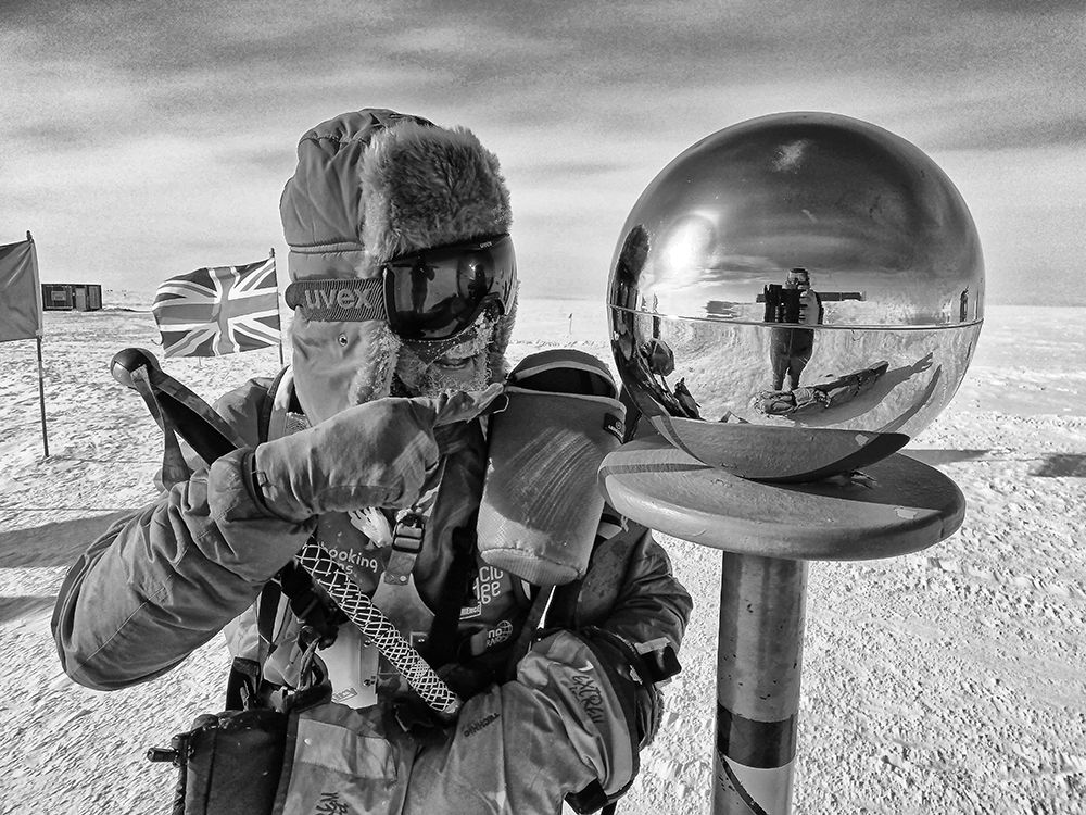 Llegada Polo Sur Antonio de la Rosa