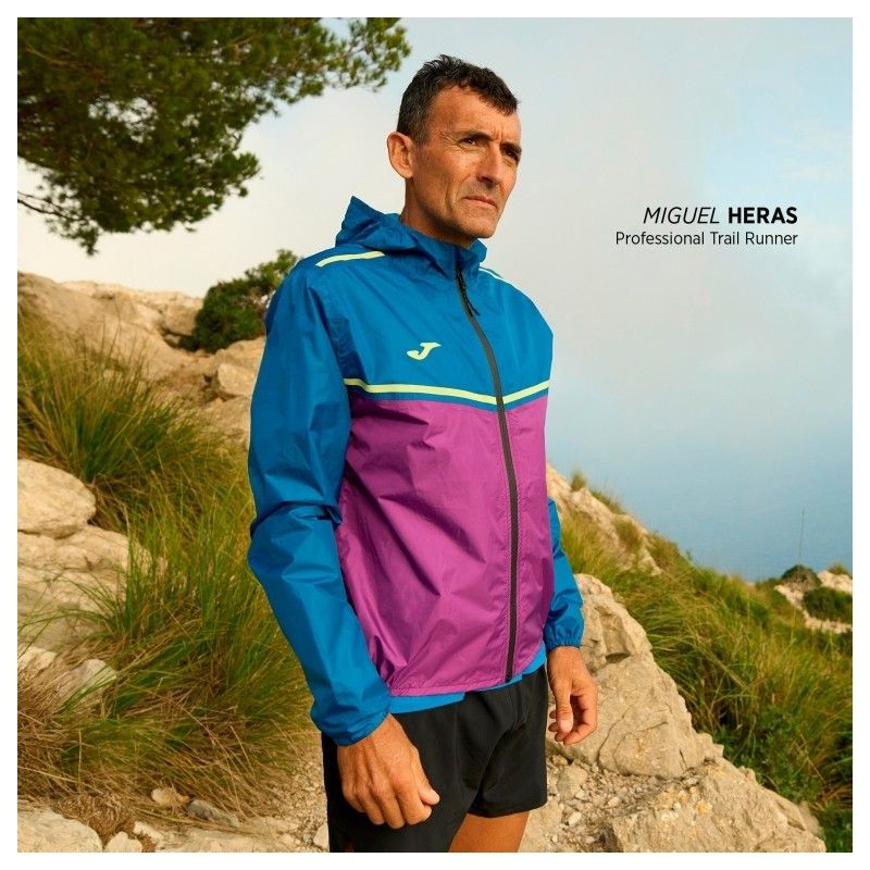 chaqueta ligera joma r nature azul chaqueta ligera joma r nature azul