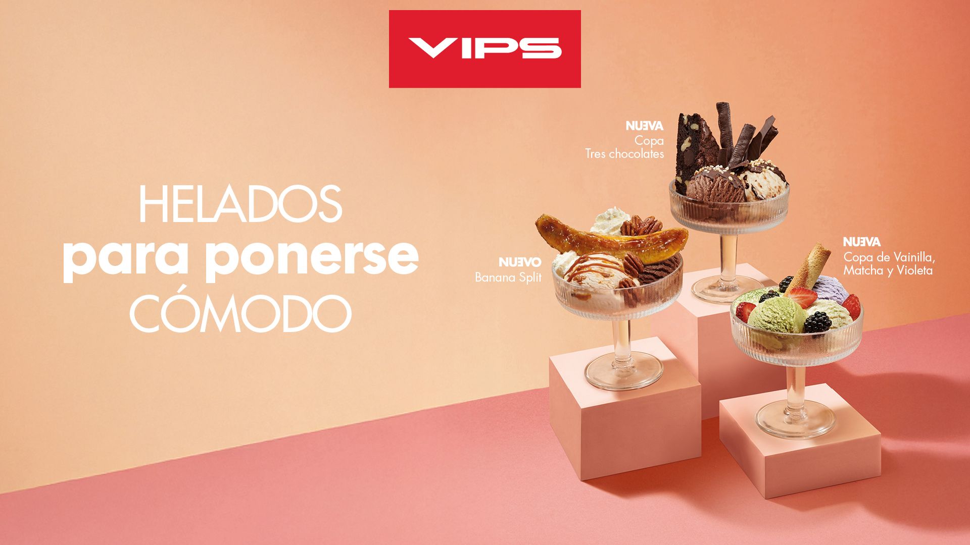 Este verano disfruta de los helados con un 10% de descuento en VIPS