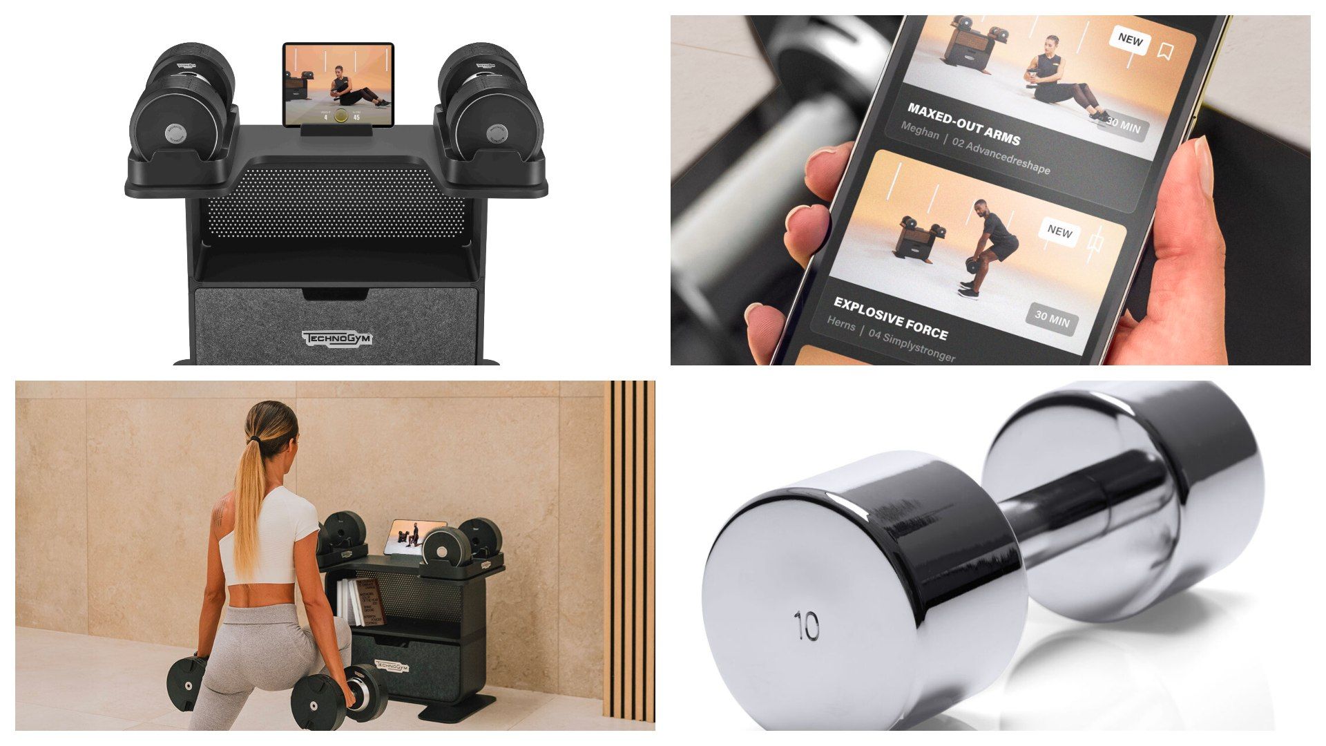 Las 4 mejores mancuernas diseñadas para el entrenamiento de fuerza   fitness en casa