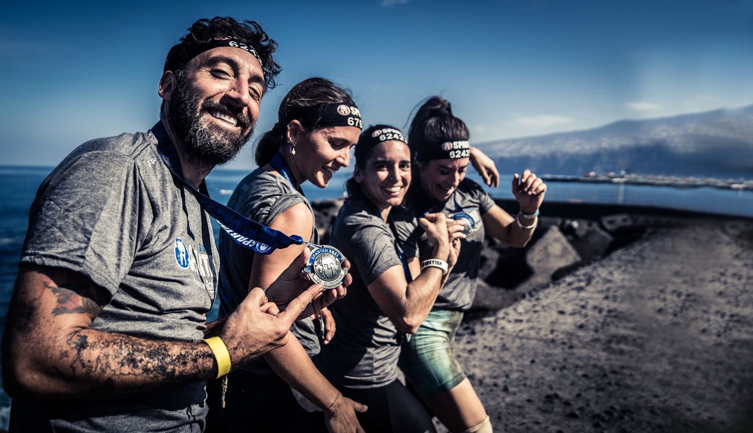 Finishers de la Spartan Race