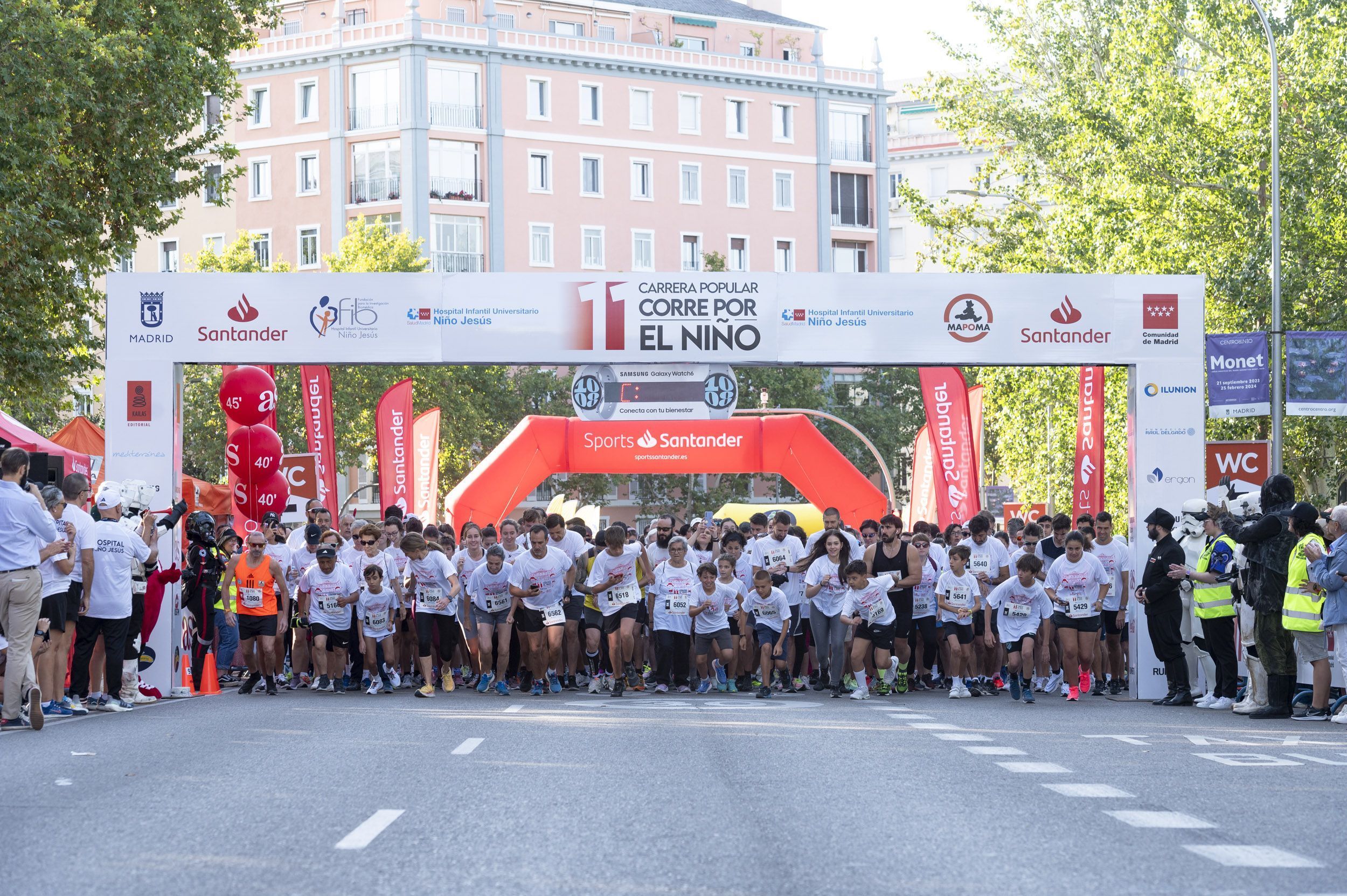 Carrera Corre por el niño en Madrid