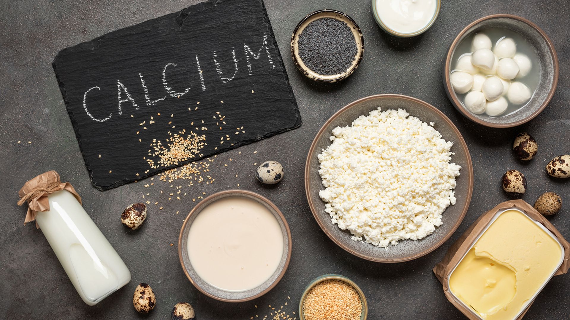 Los alimentos ricos en calcio con mejor absorción