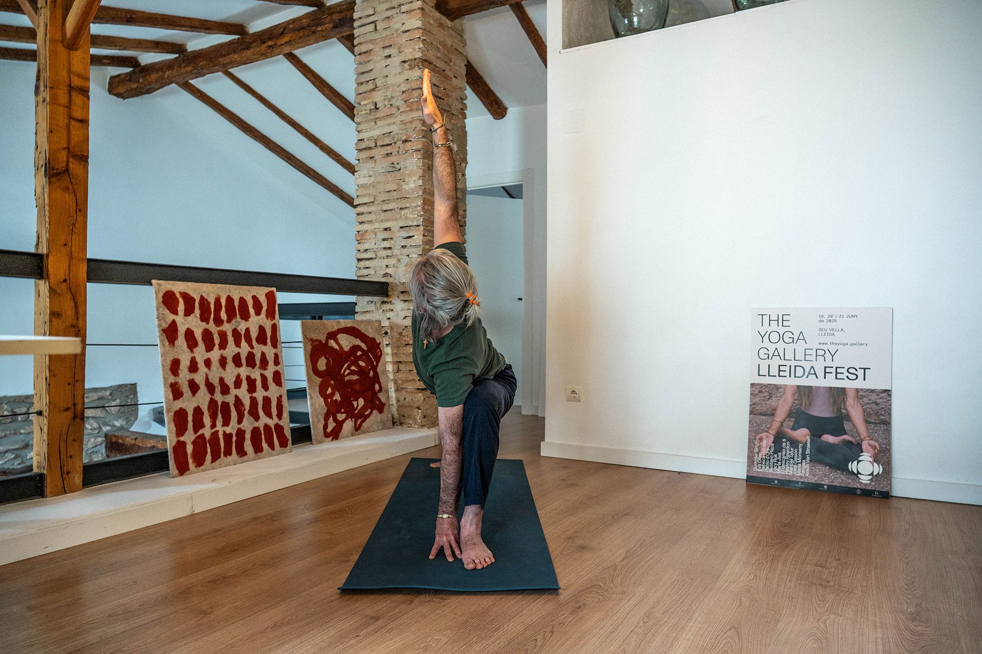 Postura yoga capacidad pulmonar
