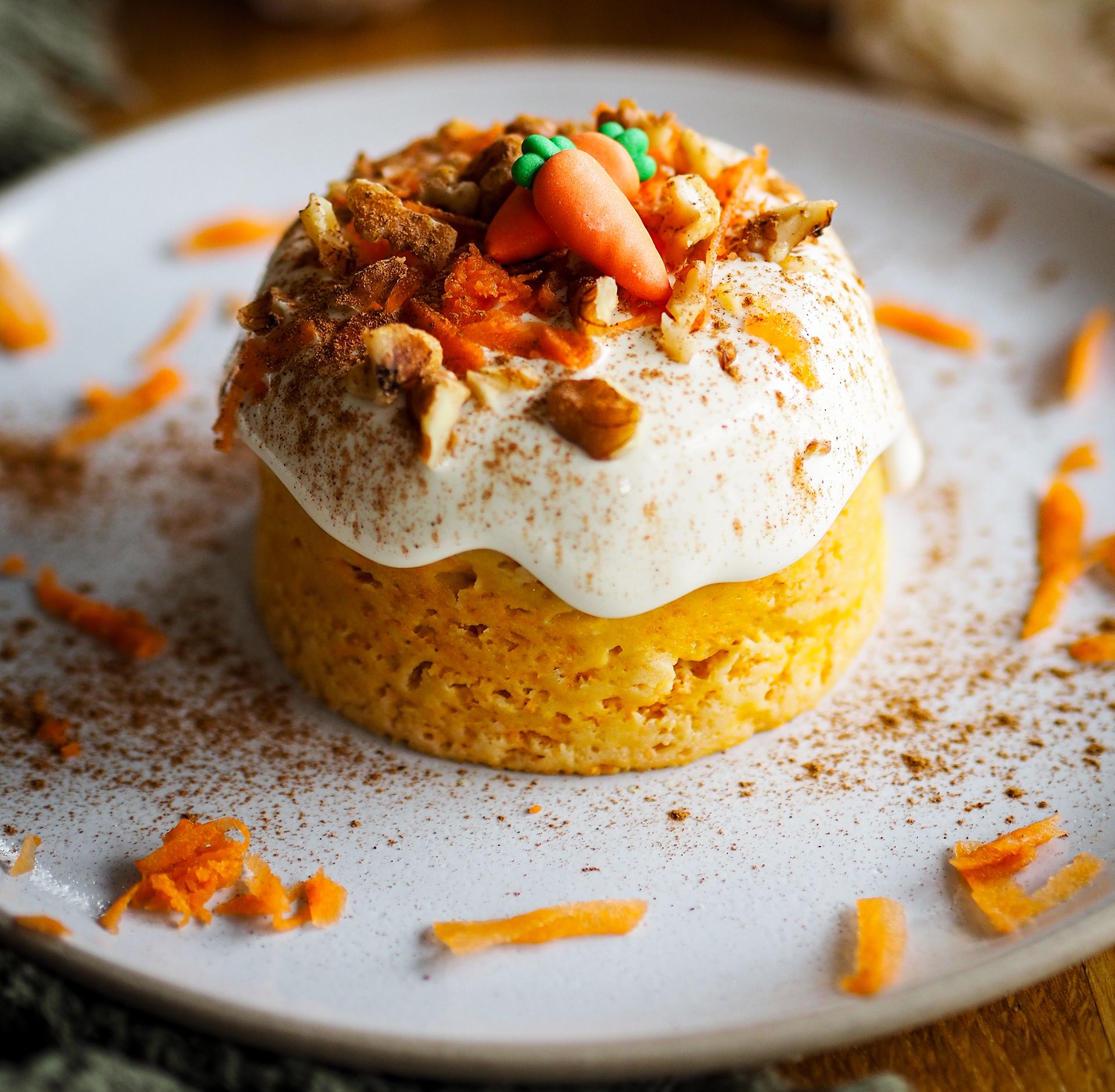 Tartita de zanahoria