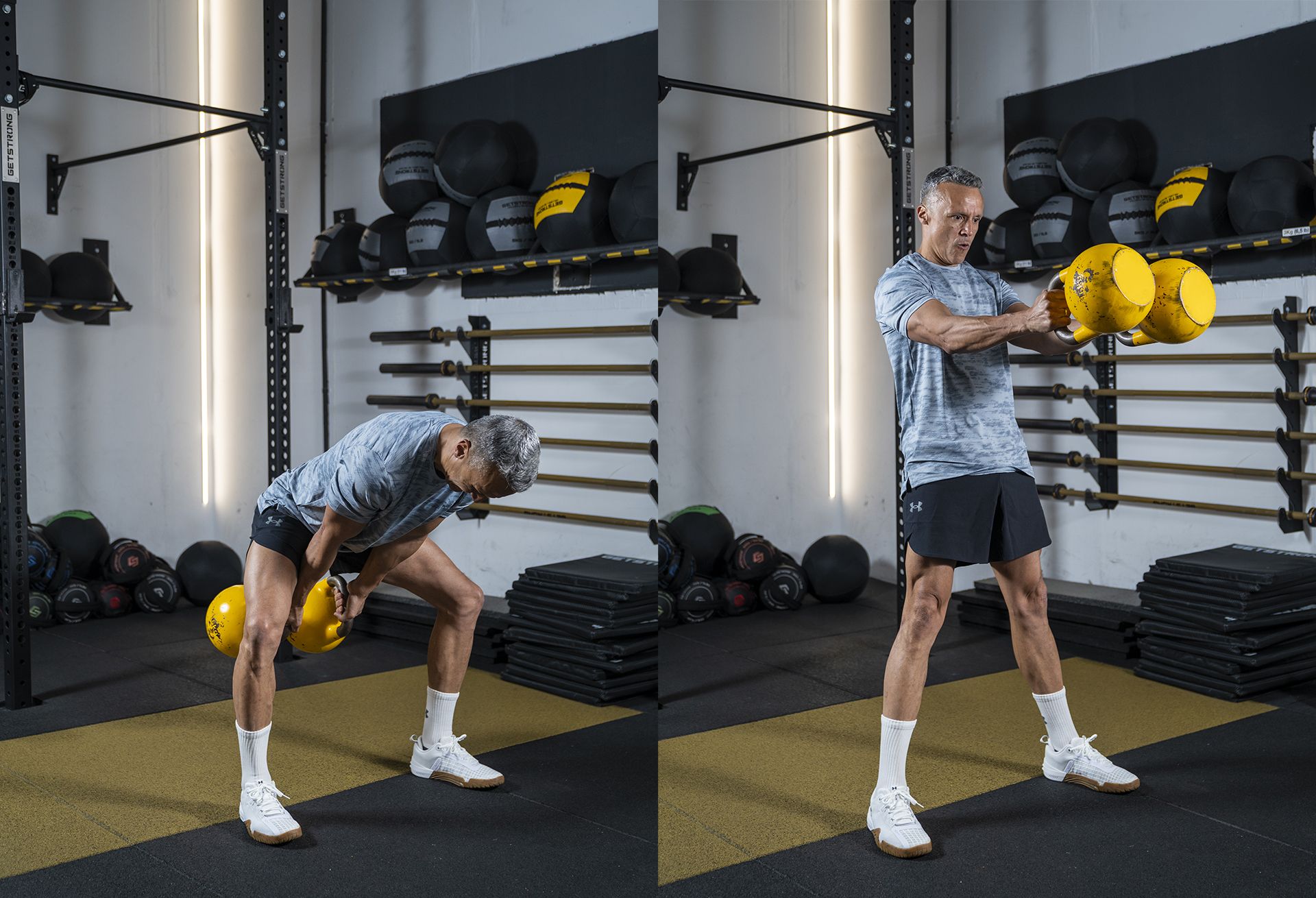 Lo que puedes hacer con 2 kettlebell