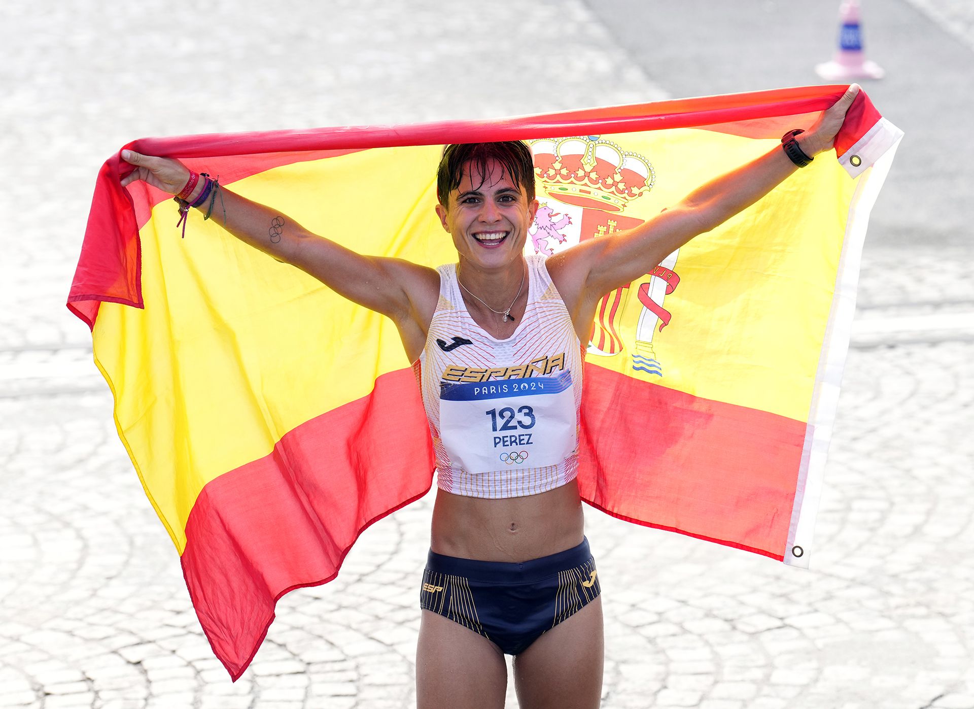 María Pérez atleta olímpica marcha
