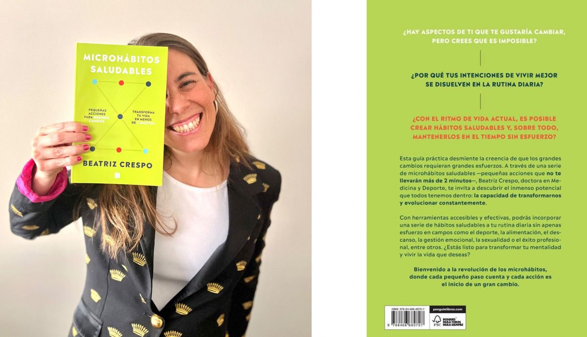 Microhábitos saludables, el nuevo libro de la Dra Beatriz Crespo